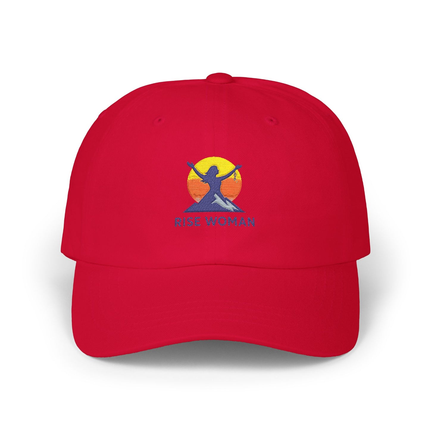 Empowering Rise Woman Dad Cap, Dad Hat, Inspirational Gift, Casual Wear, Summer Accessory, Gift for Her