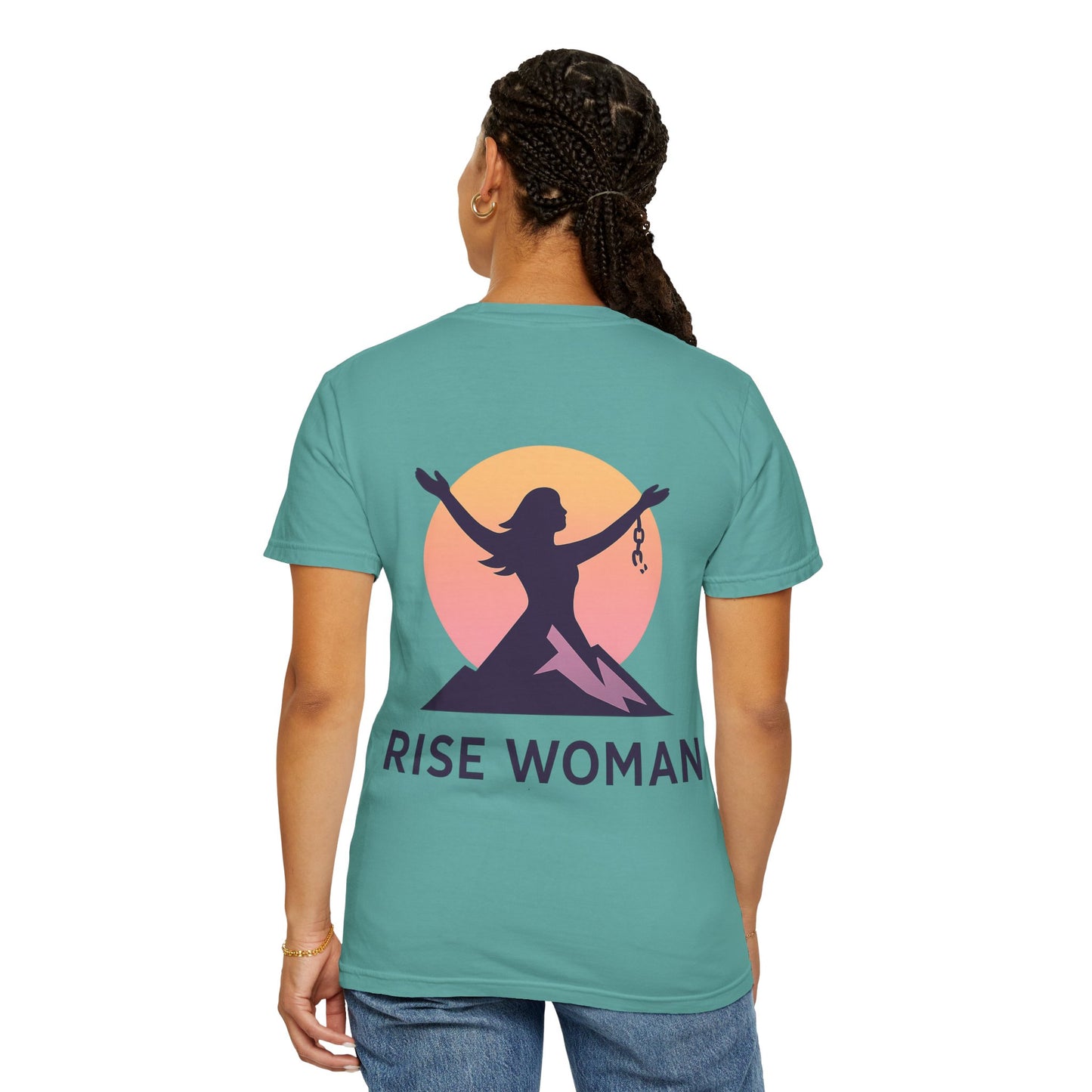 Empowering Women's T-Shirt, Motivational Shirt, Rise Woman Tee, Inspirational Gift, Feminist Apparel