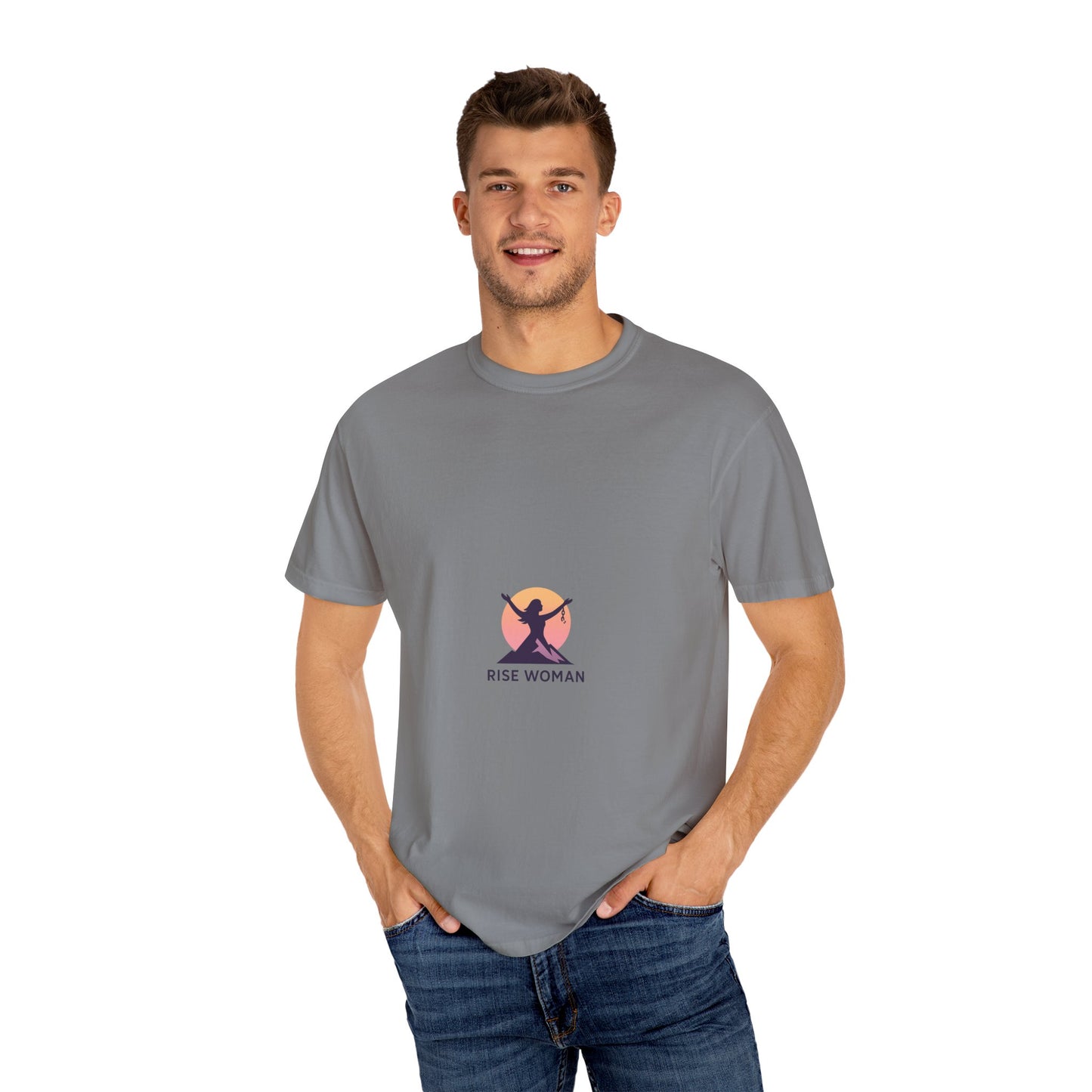 Empowering Women's T-Shirt, Motivational Shirt, Rise Woman Tee, Inspirational Gift, Feminist Apparel