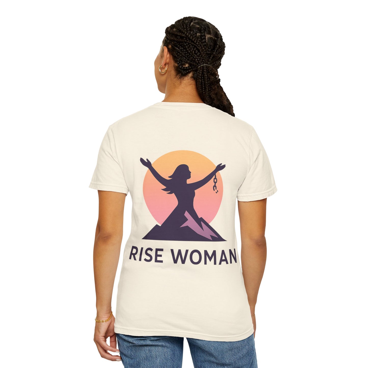 Empowering Women's T-Shirt, Motivational Shirt, Rise Woman Tee, Inspirational Gift, Feminist Apparel
