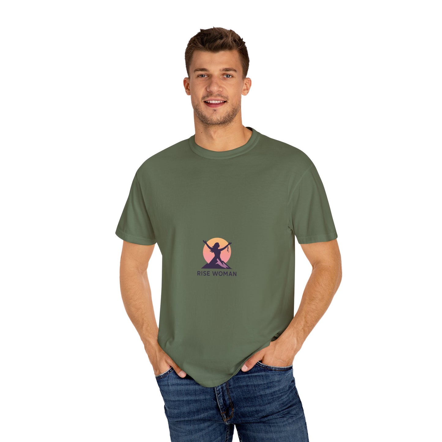 Empowering Women's T-Shirt, Motivational Shirt, Rise Woman Tee, Inspirational Gift, Feminist Apparel