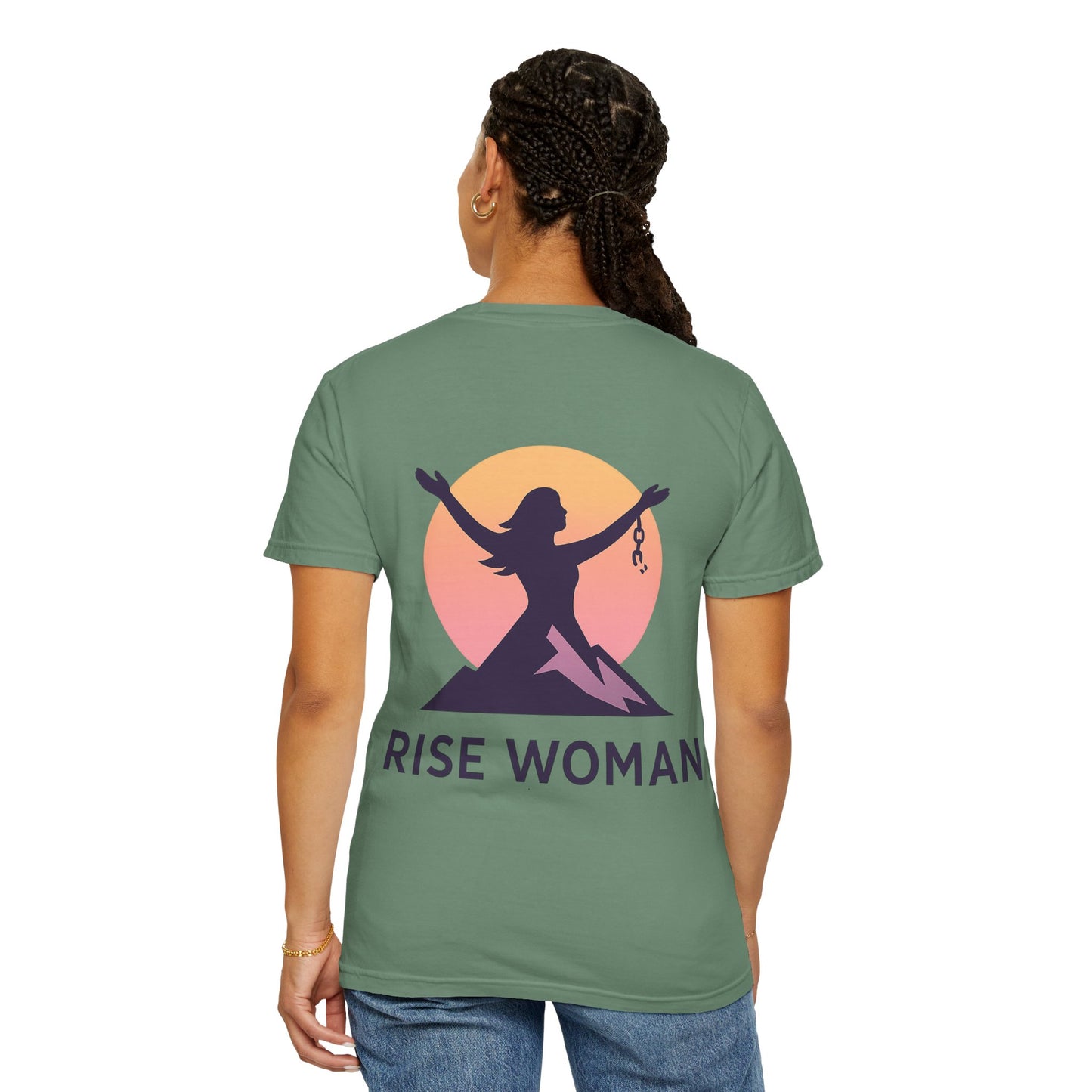 Empowering Women's T-Shirt, Motivational Shirt, Rise Woman Tee, Inspirational Gift, Feminist Apparel