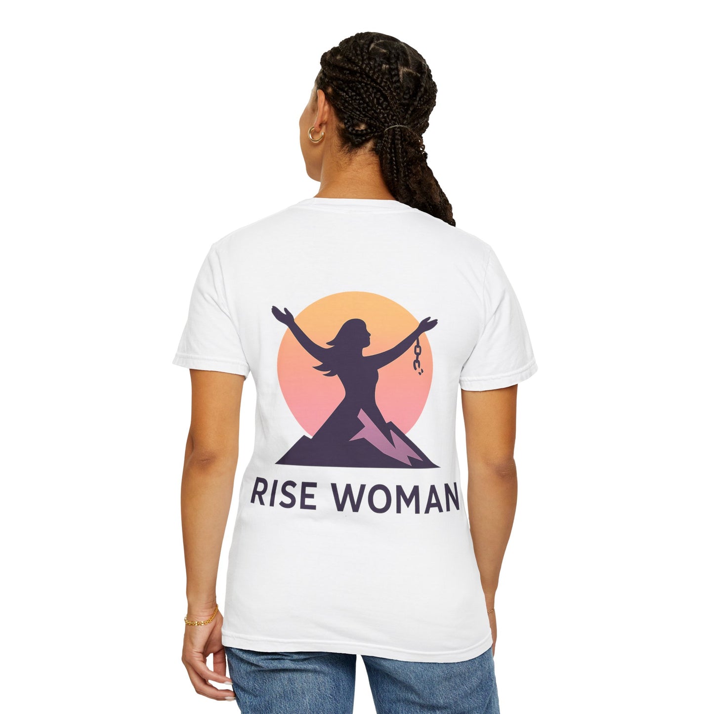 Empowering Women's T-Shirt, Motivational Shirt, Rise Woman Tee, Inspirational Gift, Feminist Apparel