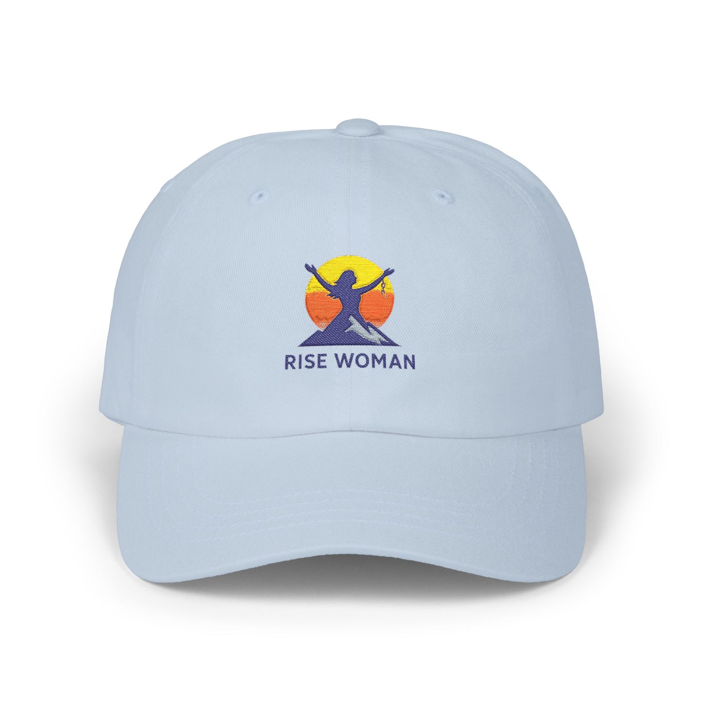 Empowering Rise Woman Dad Cap, Dad Hat, Inspirational Gift, Casual Wear, Summer Accessory, Gift for Her