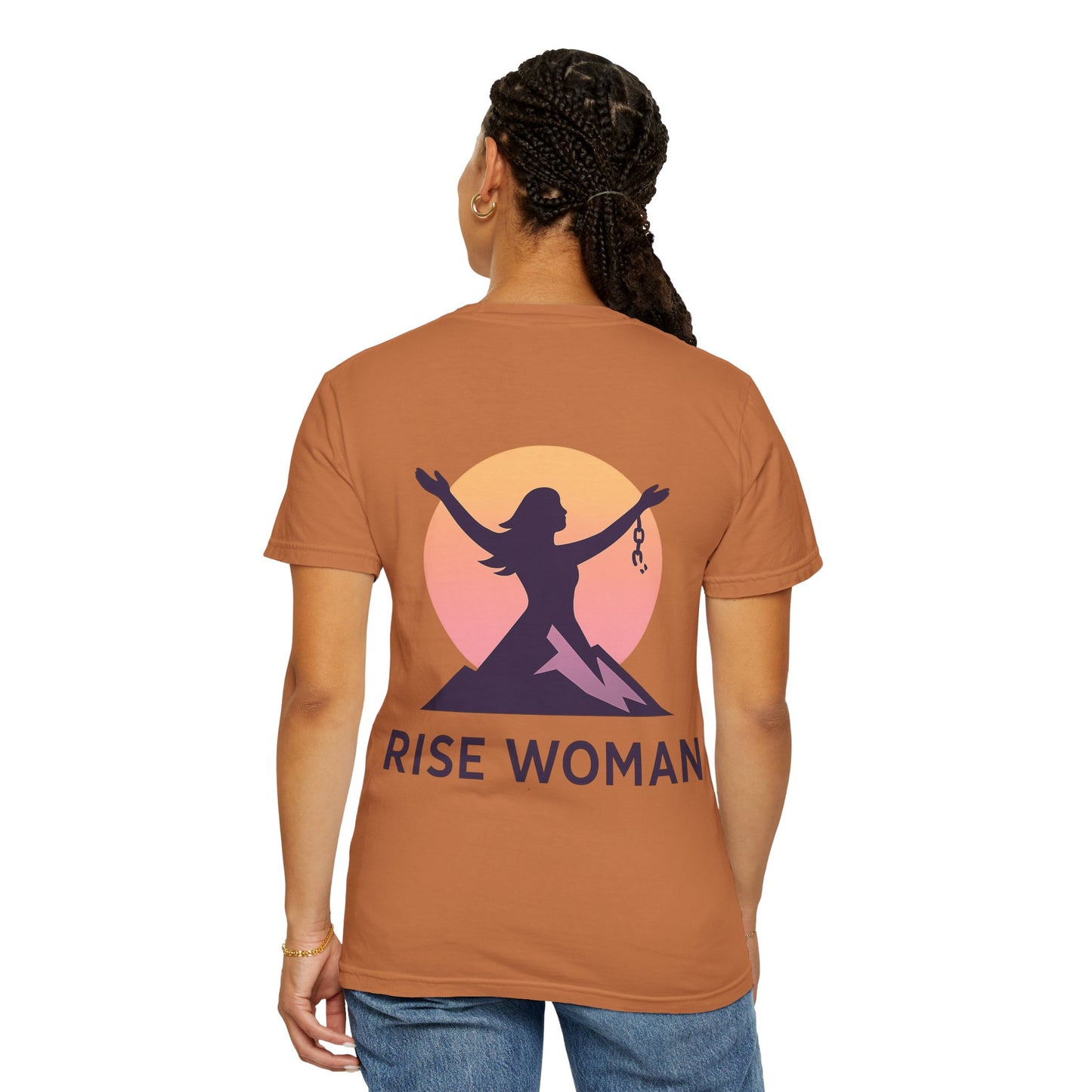 Empowering Women's T-Shirt, Motivational Shirt, Rise Woman Tee, Inspirational Gift, Feminist Apparel