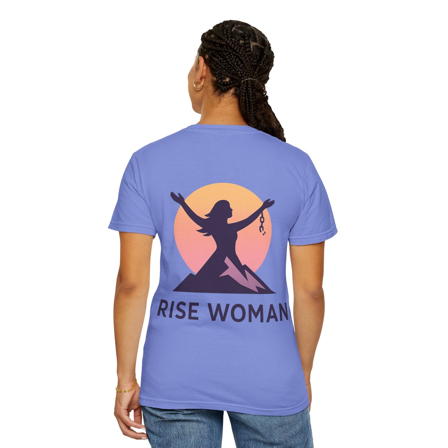 Empowering Women's T-Shirt, Motivational Shirt, Rise Woman Tee, Inspirational Gift, Feminist Apparel