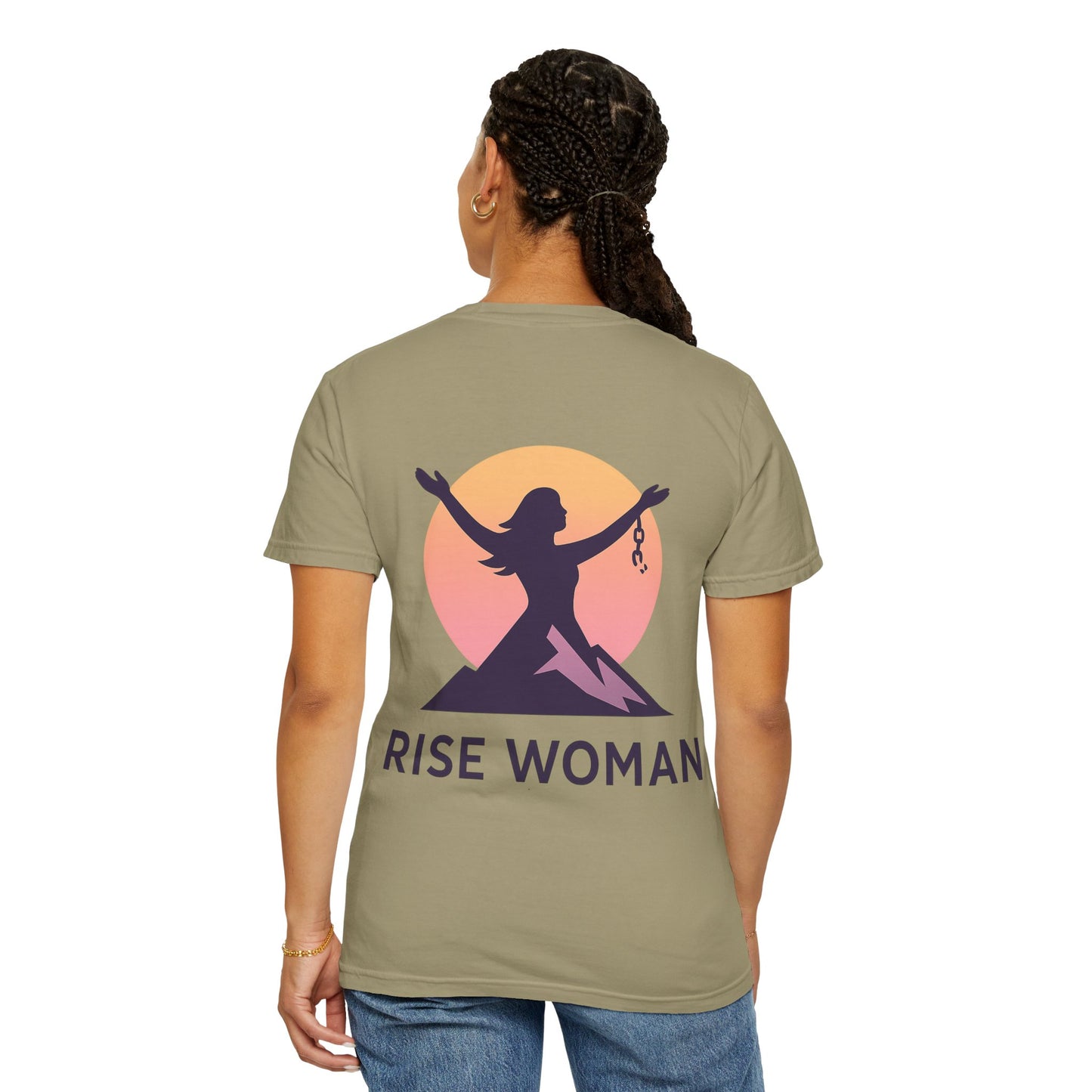 Empowering Women's T-Shirt, Motivational Shirt, Rise Woman Tee, Inspirational Gift, Feminist Apparel