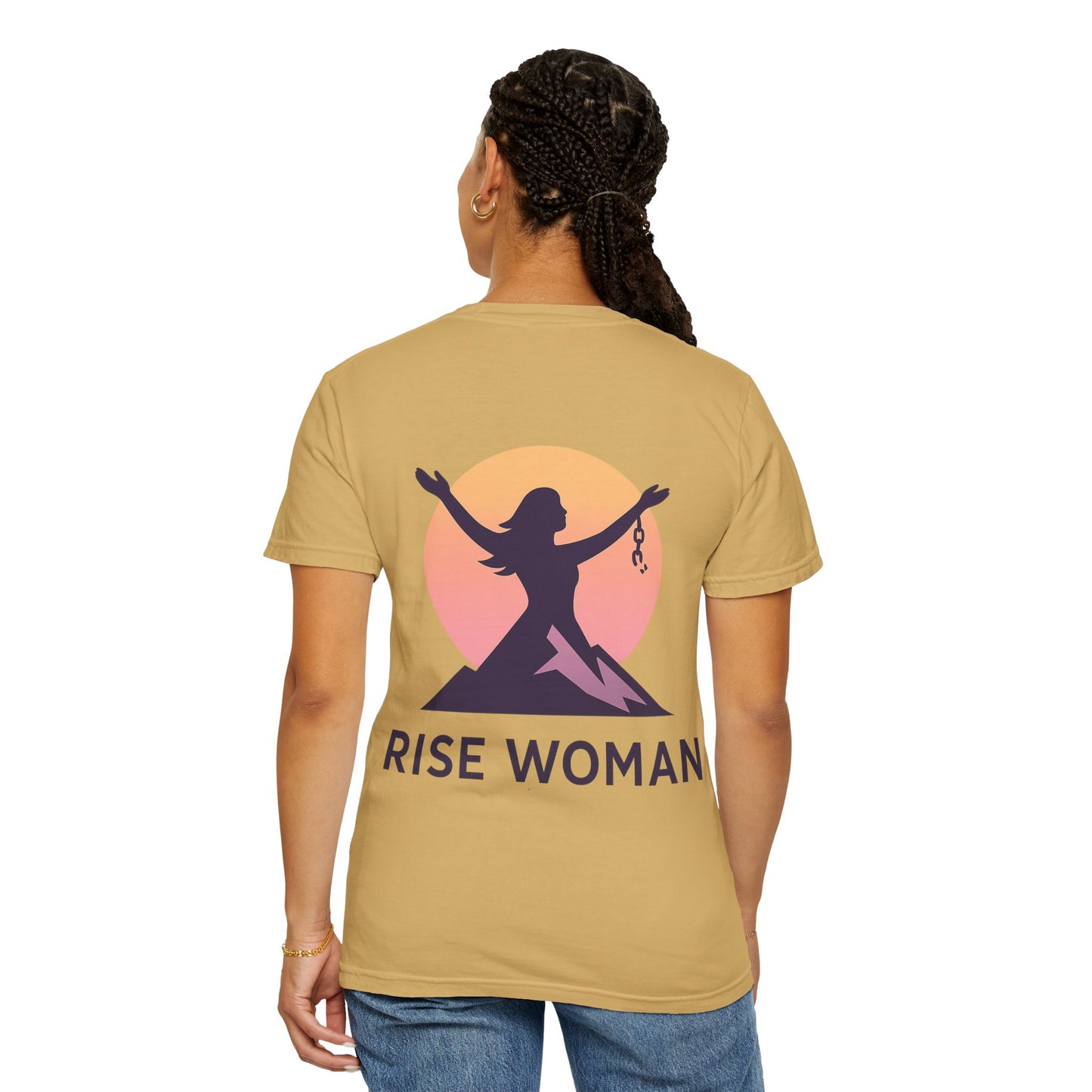 Empowering Women's T-Shirt, Motivational Shirt, Rise Woman Tee, Inspirational Gift, Feminist Apparel