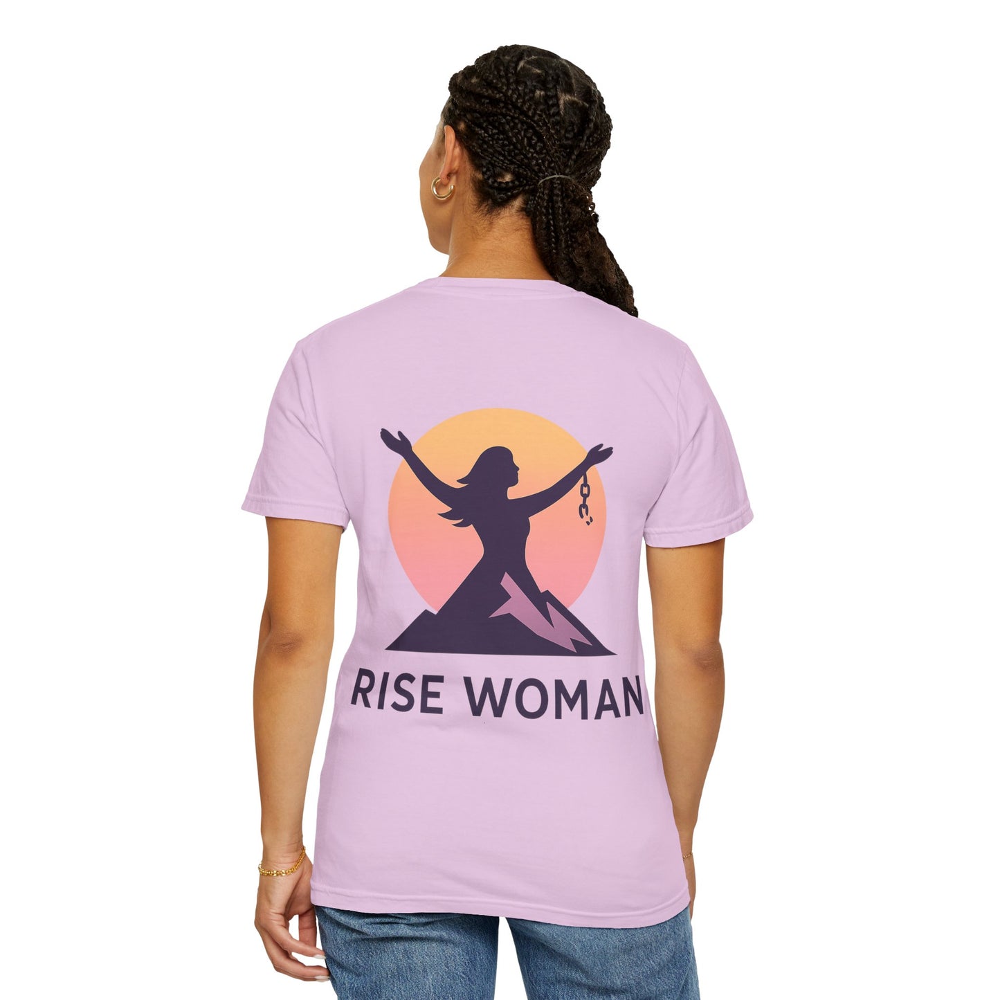 Empowering Women's T-Shirt, Motivational Shirt, Rise Woman Tee, Inspirational Gift, Feminist Apparel