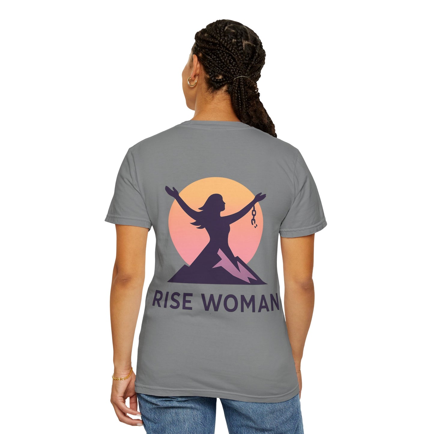 Empowering Women's T-Shirt, Motivational Shirt, Rise Woman Tee, Inspirational Gift, Feminist Apparel