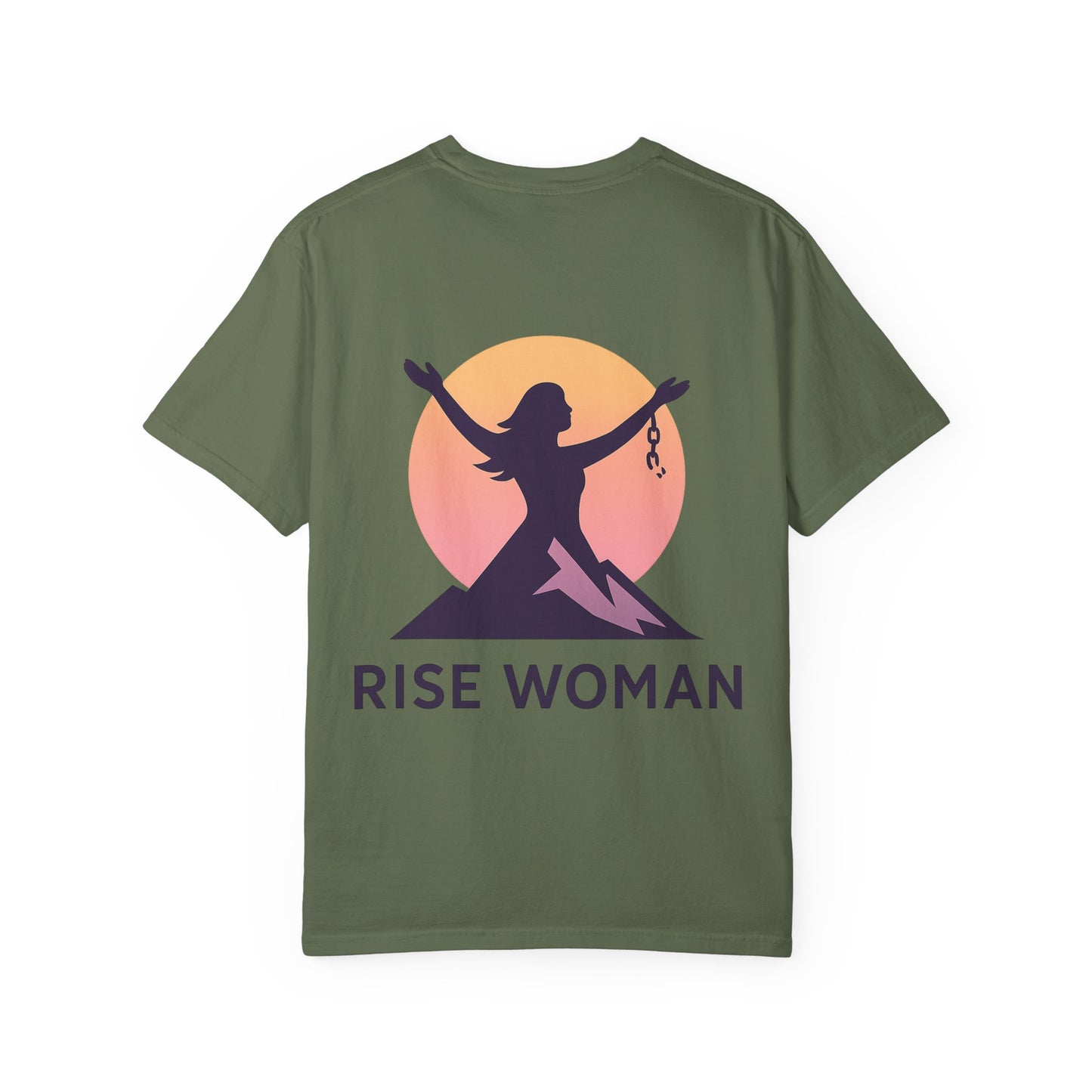 Empowering Women's T-Shirt, Motivational Shirt, Rise Woman Tee, Inspirational Gift, Feminist Apparel